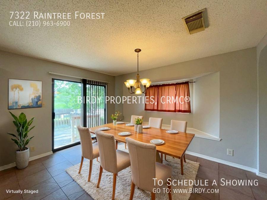 House for rent at 7322 Raintree Forest, San Antonio, TX 78233
