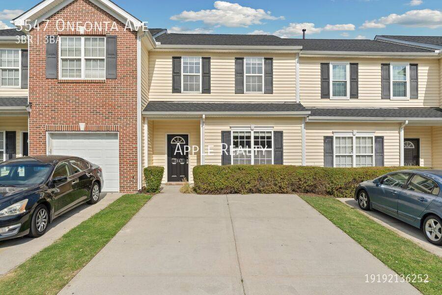 Townhouse for rent at 3547 Oneonta Ave, Raleigh, NC 27604