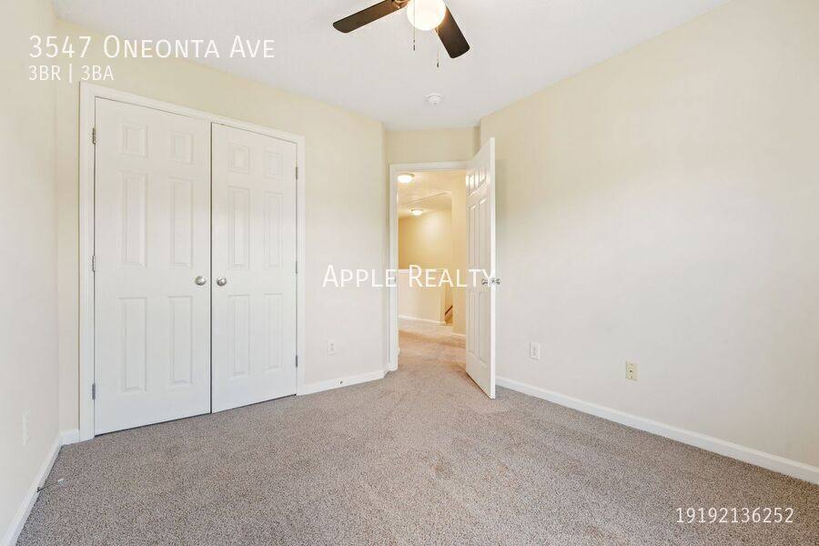 Townhouse for rent at 3547 Oneonta Ave, Raleigh, NC 27604