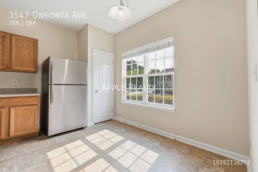 Townhouse for rent at 3547 Oneonta Ave, Raleigh, NC 27604