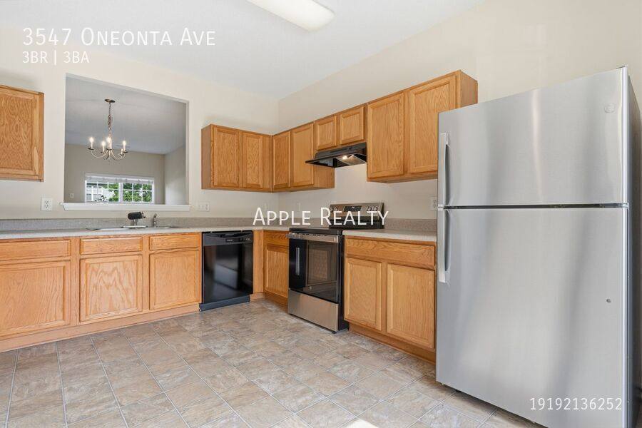 Townhouse for rent at 3547 Oneonta Ave, Raleigh, NC 27604