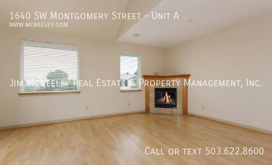 Condo for rent at 1640 SW Montgomery St #A, Portland, OR 97201