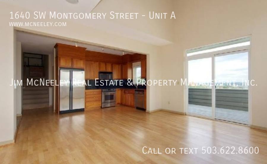 Condo for rent at 1640 SW Montgomery St #A, Portland, OR 97201