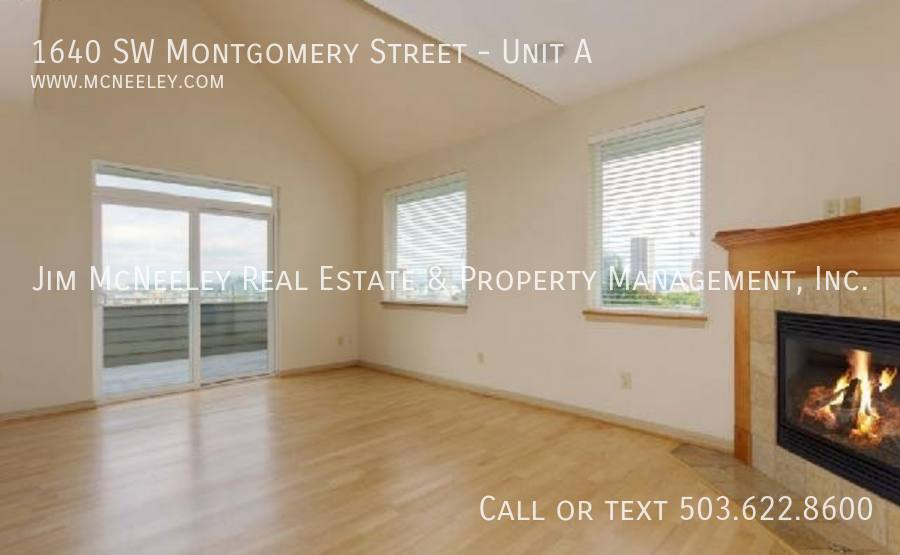 Condo for rent at 1640 SW Montgomery St #A, Portland, OR 97201
