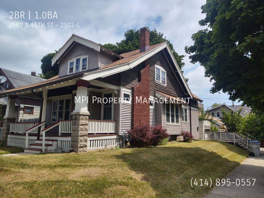 Apartment for rent at 2502 N 45th St #L, Milwaukee, WI 53210