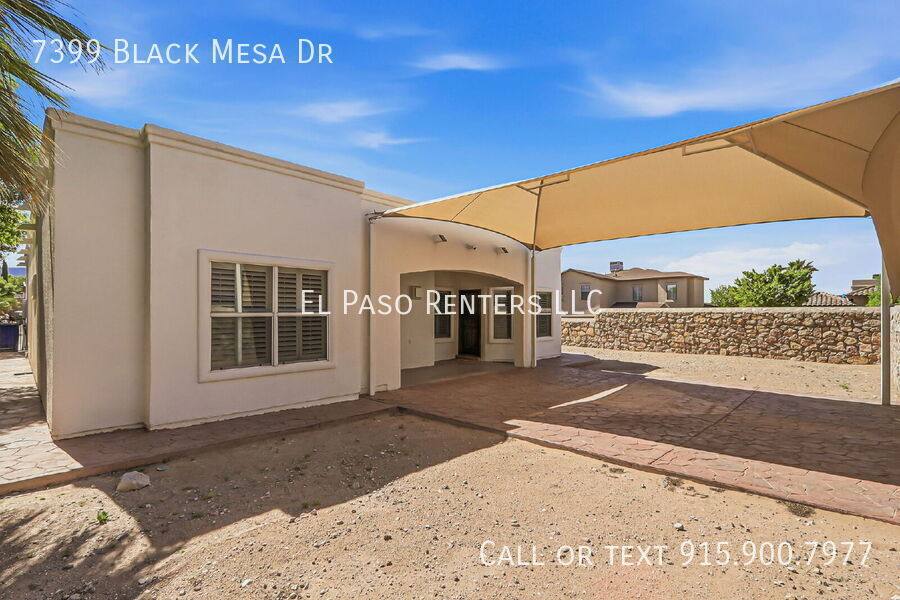 House for rent at 7399 Black Mesa Dr, El Paso, TX 79911