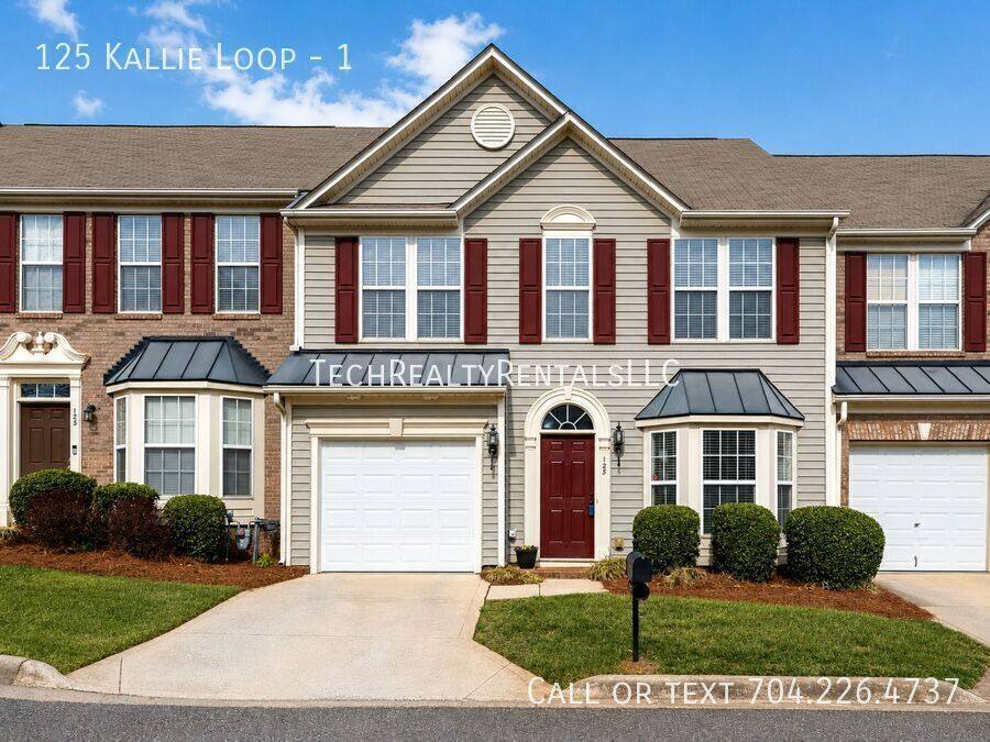 Townhouse for rent at 125 Kallie Loop #1, Mooresville, NC 28117