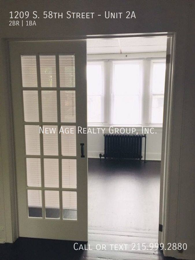 Apartment for rent at 1209 S 58th St #2A, Philadelphia, PA 19143