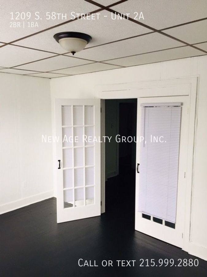 Apartment for rent at 1209 S 58th St #2A, Philadelphia, PA 19143