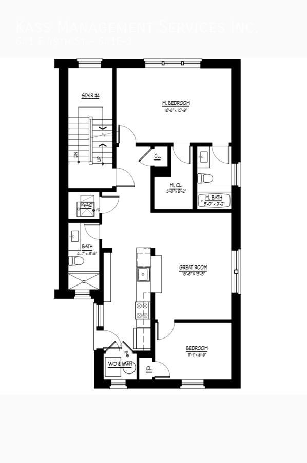 Apartment for rent at 641 E 49th St #3, Chicago, IL 60615