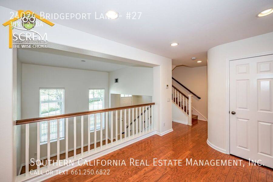 Townhouse for rent at 24024 Bridgeport Lane #27, Valencia, CA 91355