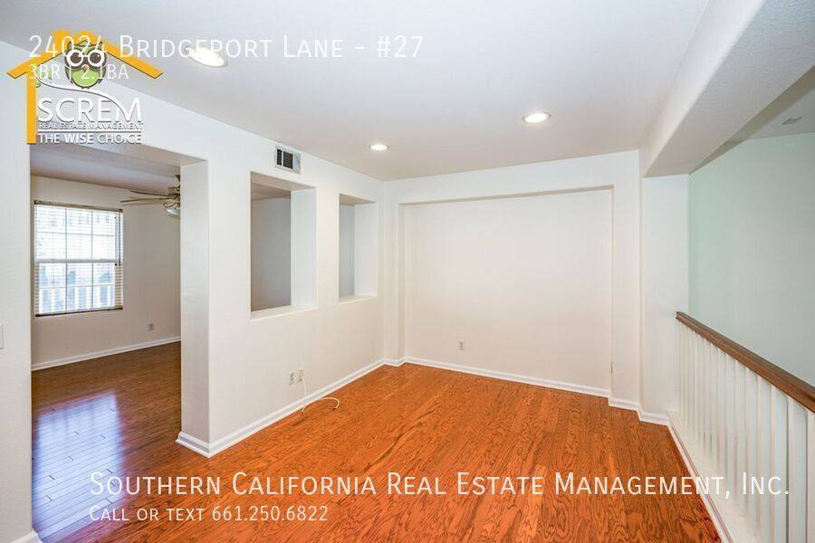 Townhouse for rent at 24024 Bridgeport Lane #27, Valencia, CA 91355