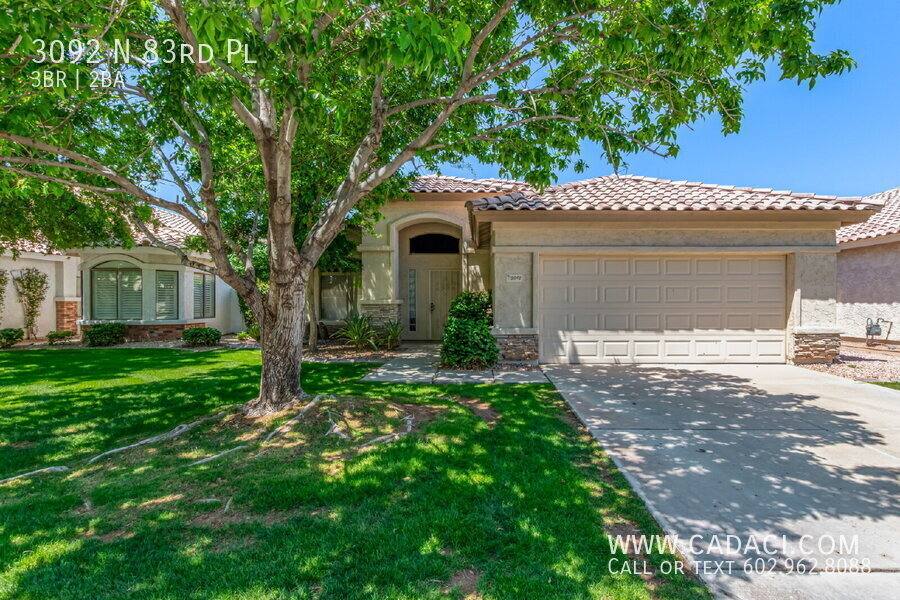 House for rent at 3092 N 83rd Place, Scottsdale, AZ 85251