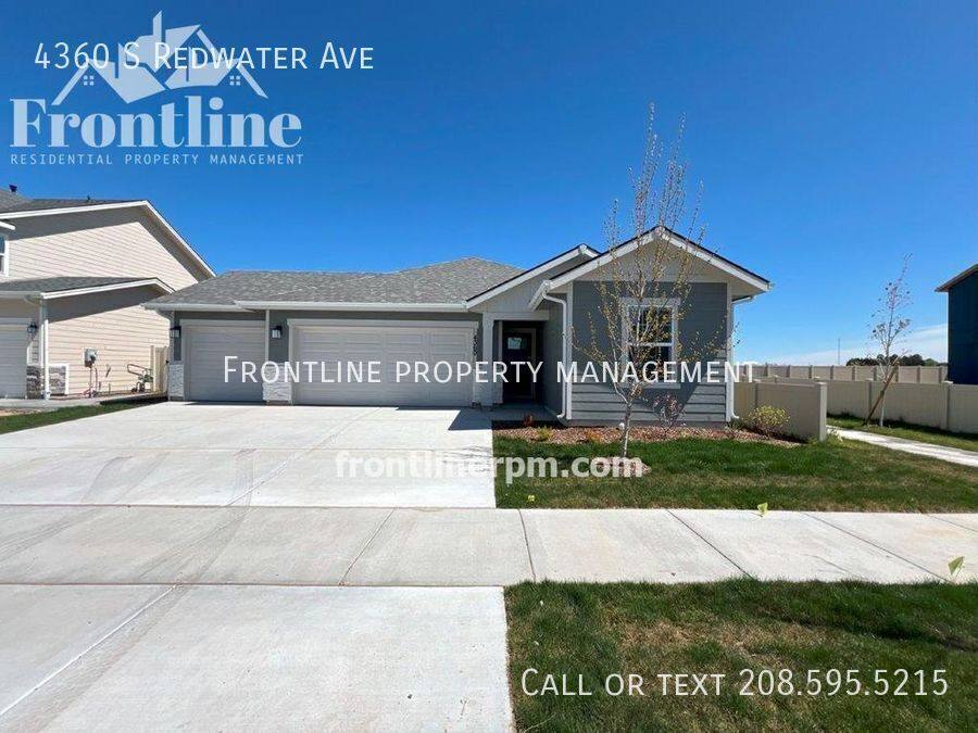 House for rent at 4360 S Redwater Ave, Meridian, ID 83642