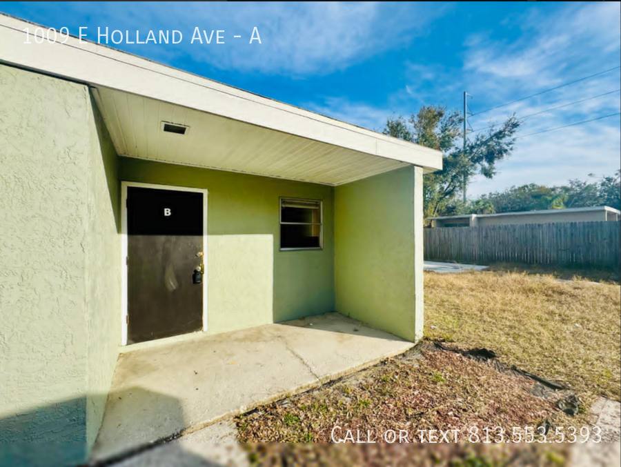 Apartment for rent at 1009 E Holland Ave #A, Tampa, FL 33612