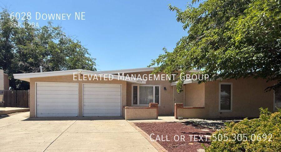 House for rent at 6028 Downey NE, Albuquerque, NM 87109