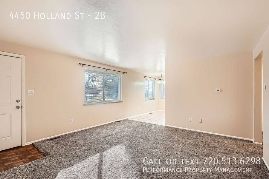 Apartment for rent at 4450 Holland St #2B, Wheat Ridge, CO 80033