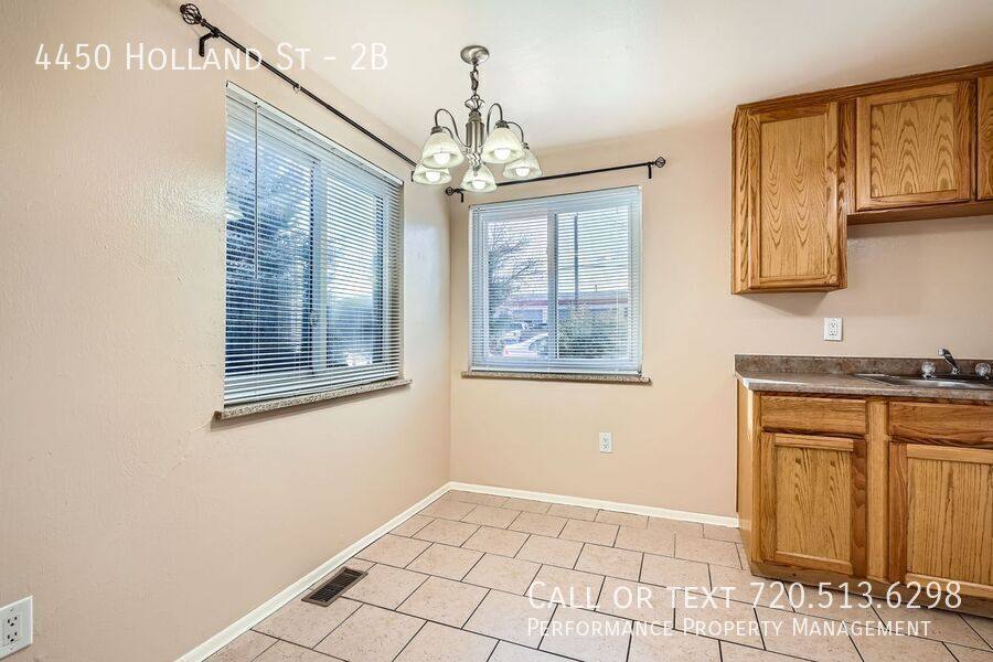 Apartment for rent at 4450 Holland St #2B, Wheat Ridge, CO 80033