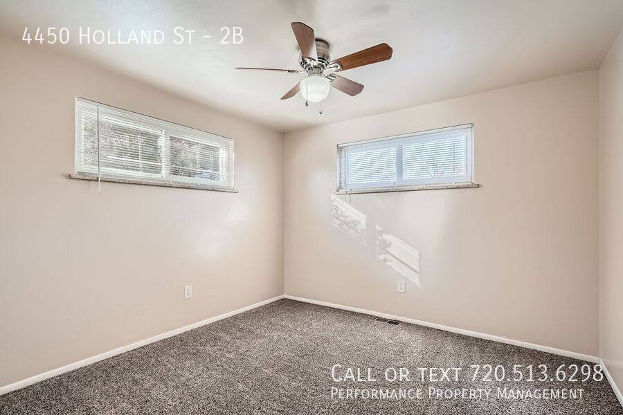 Apartment for rent at 4450 Holland St #2B, Wheat Ridge, CO 80033