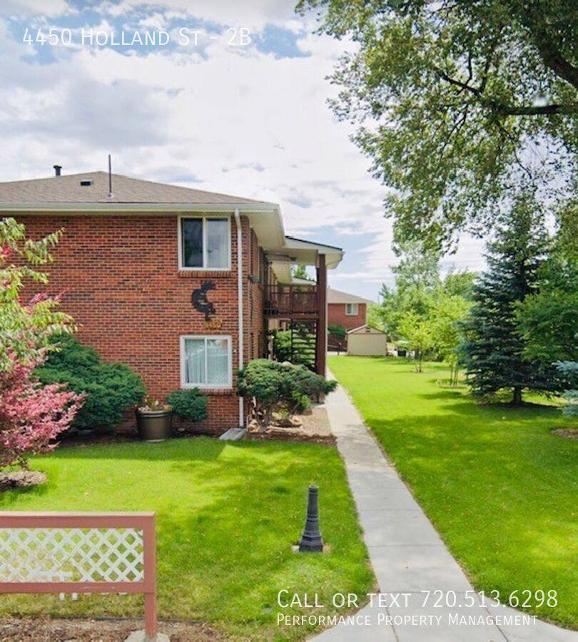 Apartment for rent at 4450 Holland St #2B, Wheat Ridge, CO 80033
