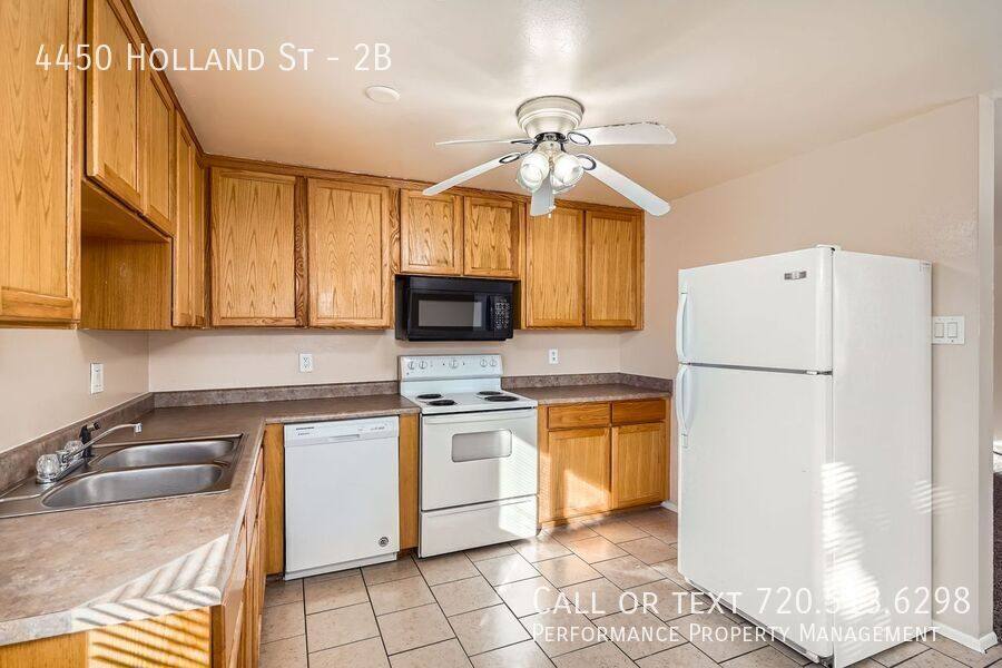Apartment for rent at 4450 Holland St #2B, Wheat Ridge, CO 80033