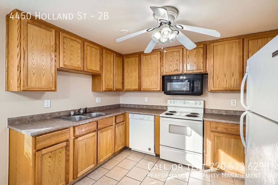 Apartment for rent at 4450 Holland St #2B, Wheat Ridge, CO 80033