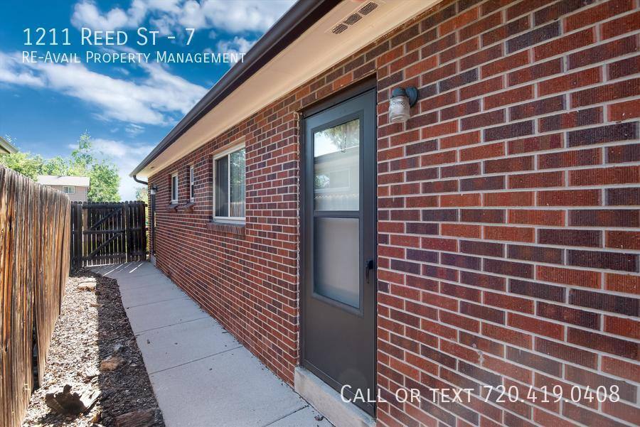Apartment for rent at 1211 Reed St #7, Denver, CO 80214