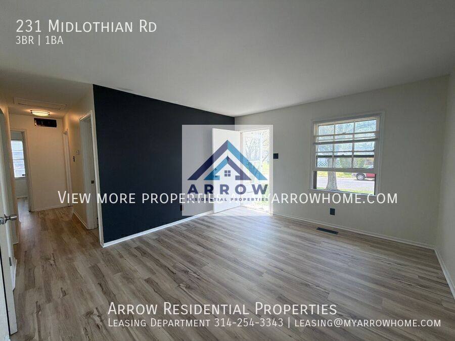 House for rent at 231 Midlothian Rd, Saint Louis, MO 63137