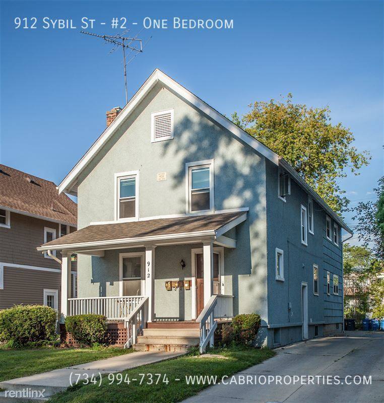Apartment for rent at 912 Sybil St #2-ONE, Ann Arbor, MI 48104