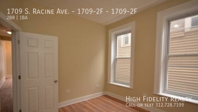 Apartment for rent at 1709 S Racine Ave #2F, Chicago, IL 60608