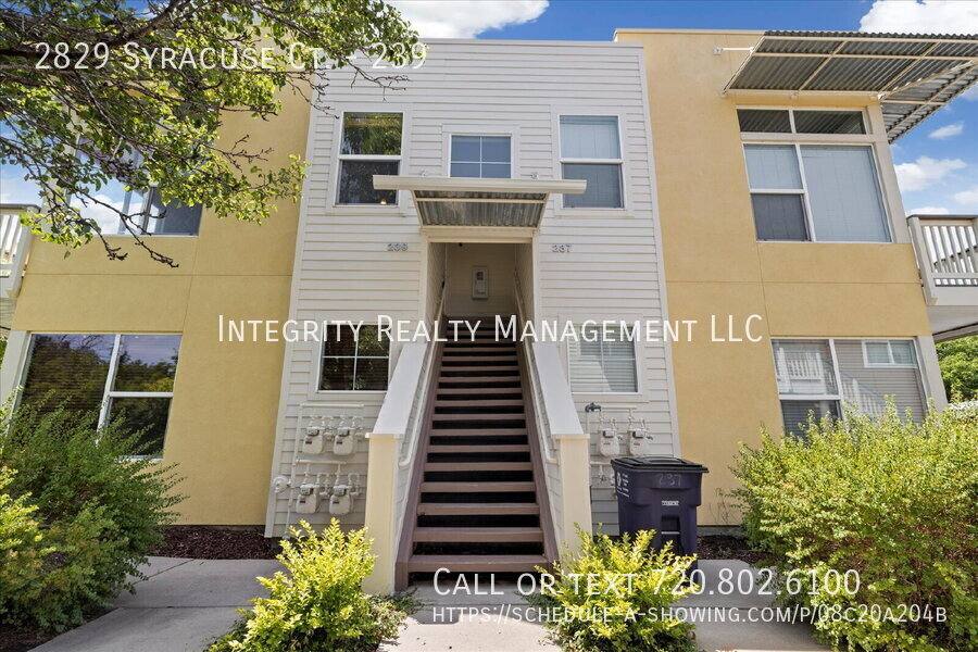 Condo for rent at 2829 Syracuse Court #239, Denver, CO 80238