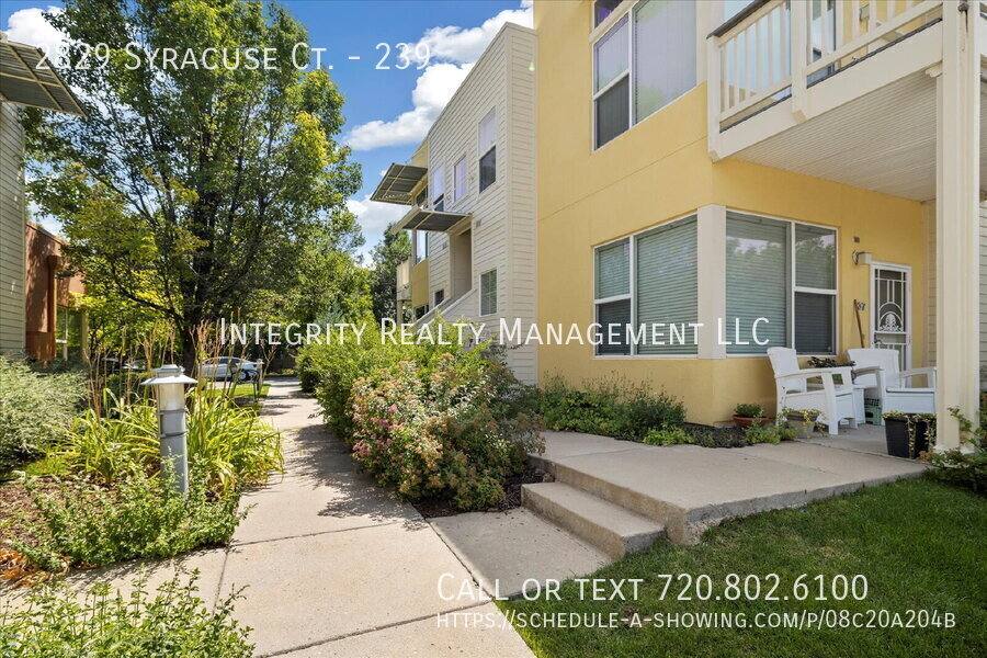 Condo for rent at 2829 Syracuse Court #239, Denver, CO 80238