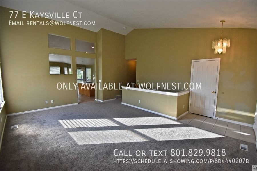 House for rent at 77 E Kaysville Court, Draper, UT 84020