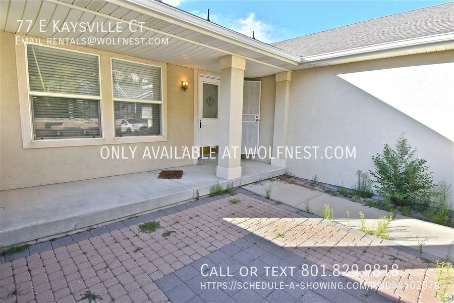 House for rent at 77 E Kaysville Court, Draper, UT 84020