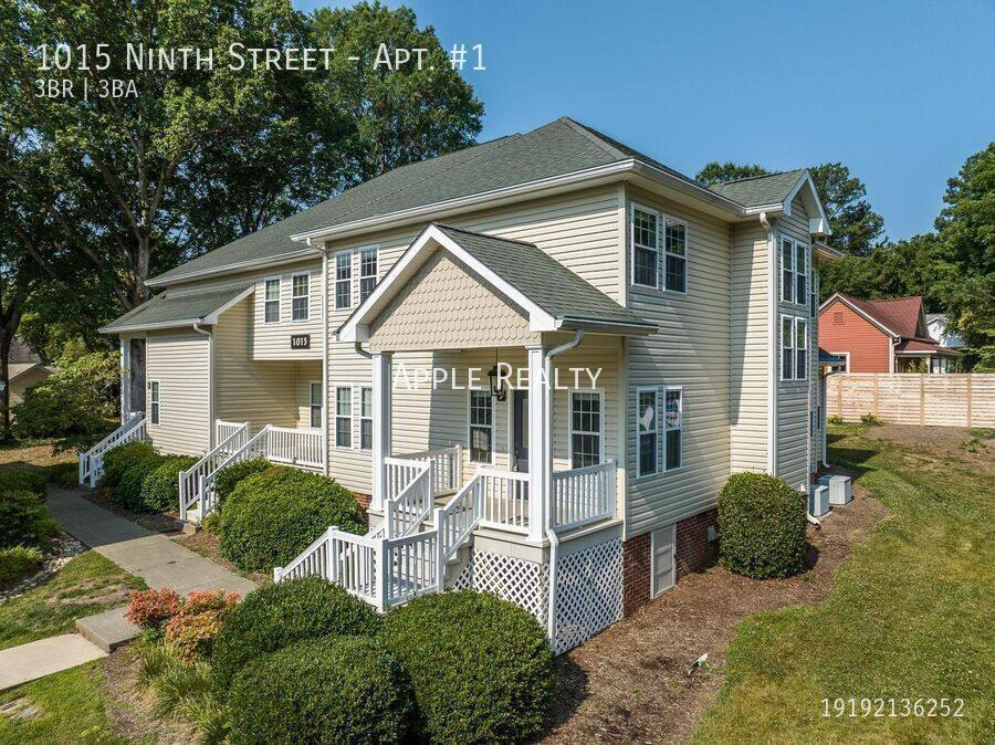 Townhouse for rent at 1015 Ninth St, Durham, NC 27705