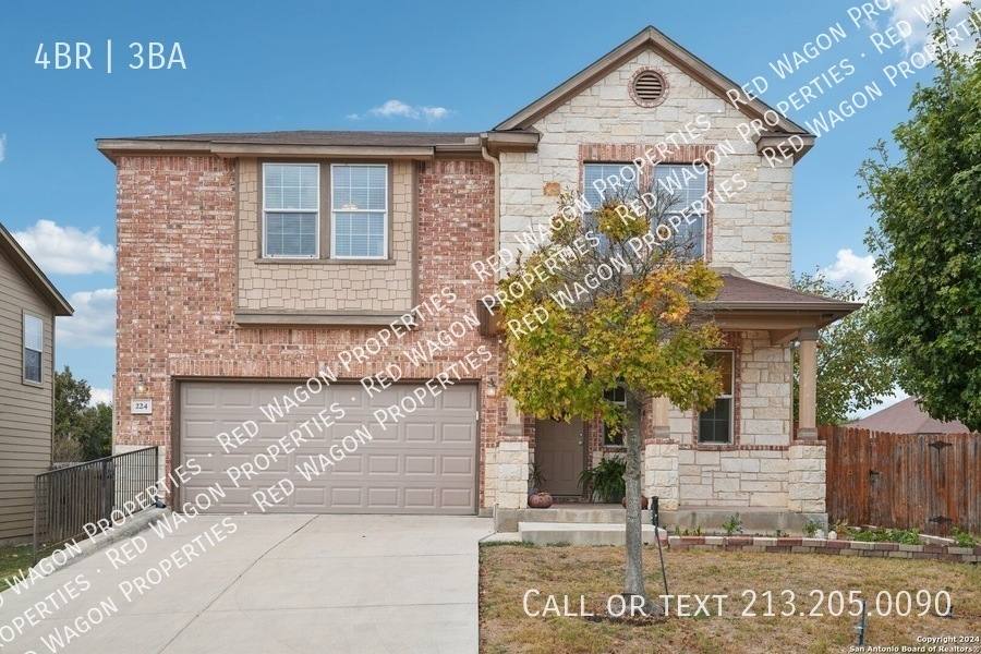 House for rent at 224 Hinge Chase, Cibolo, TX 78108