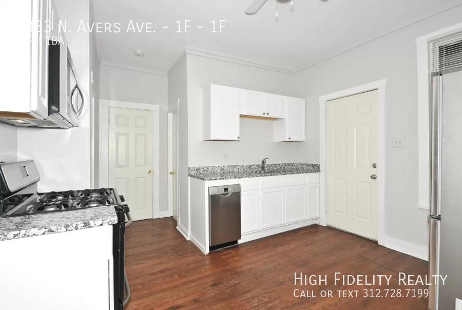 Apartment for rent at 2033 N Avers Ave #1F, Chicago, IL 60647