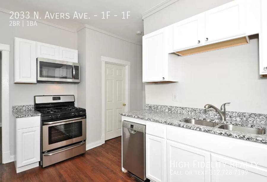 Apartment for rent at 2033 N Avers Ave #1F, Chicago, IL 60647