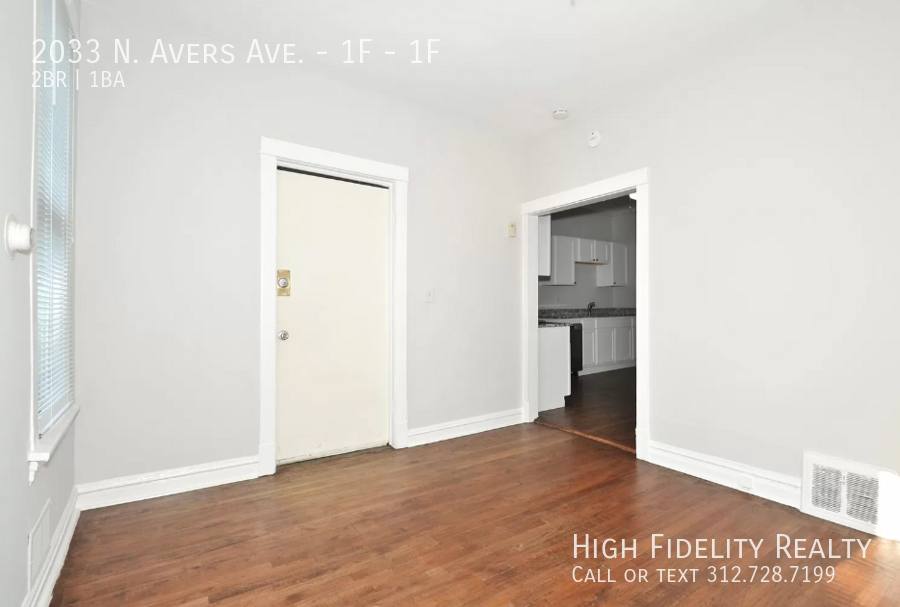 Apartment for rent at 2033 N Avers Ave #1F, Chicago, IL 60647