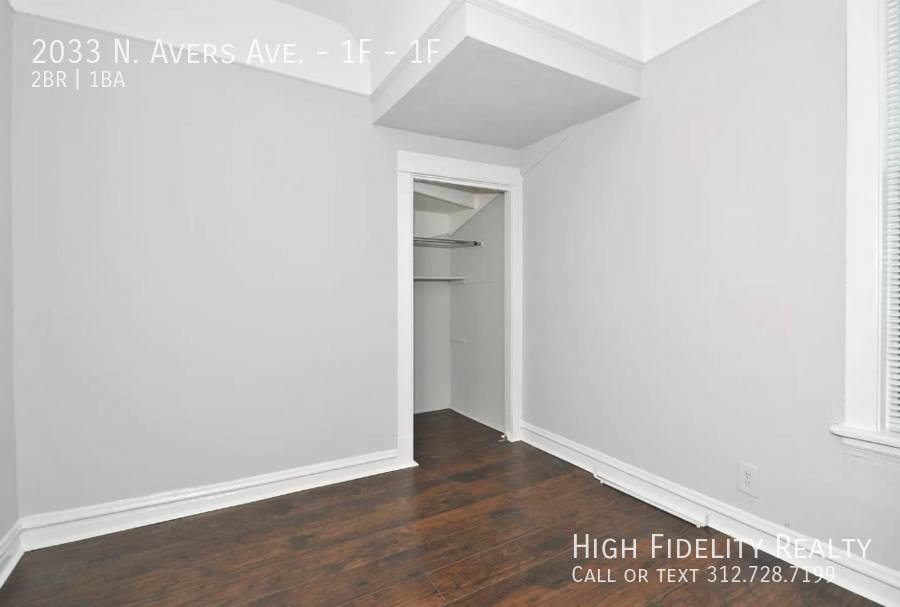 Apartment for rent at 2033 N Avers Ave #1F, Chicago, IL 60647