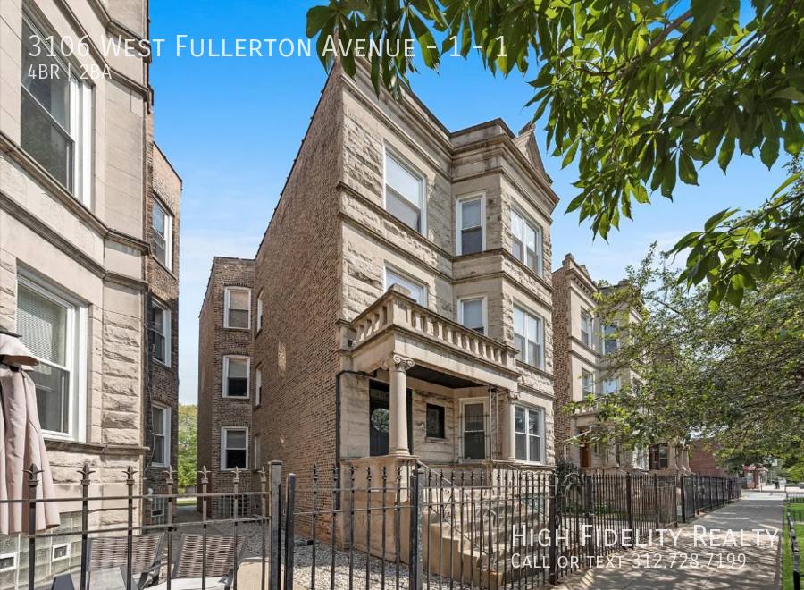 Apartment for rent at 3106 W Fullerton Ave #1, Chicago, IL 60647