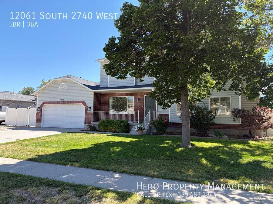 House for rent at 12061 S 2740 W, Riverton, UT 84065