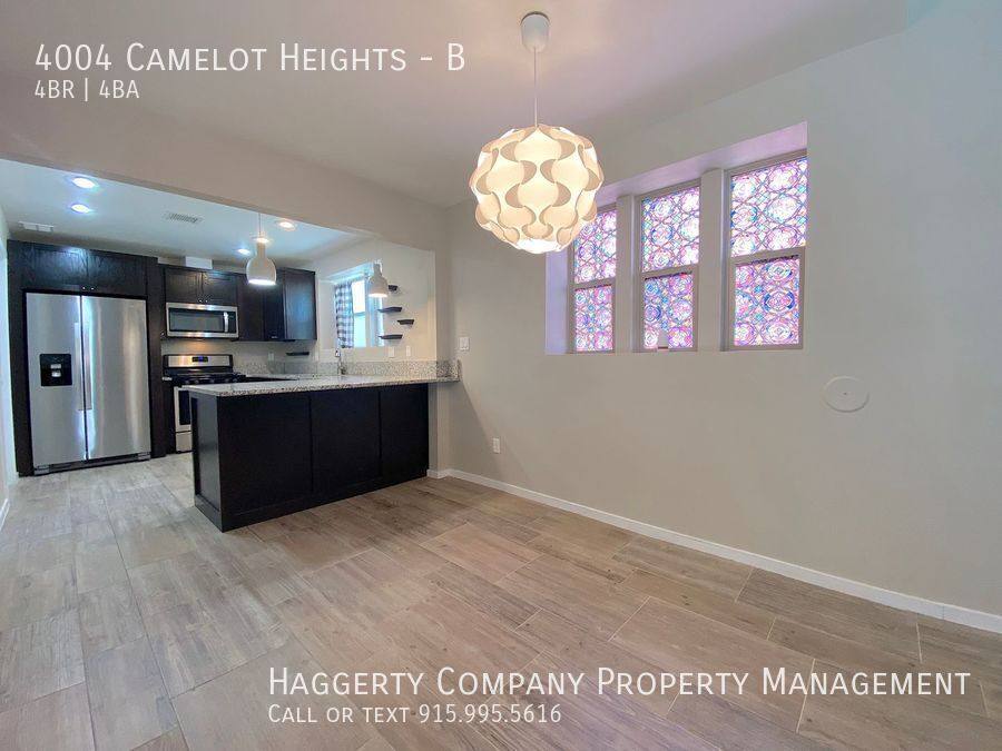 Townhouse for rent at 4004 Camelot Heights #B, El Paso, TX 79912