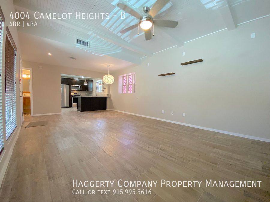 Townhouse for rent at 4004 Camelot Heights #B, El Paso, TX 79912