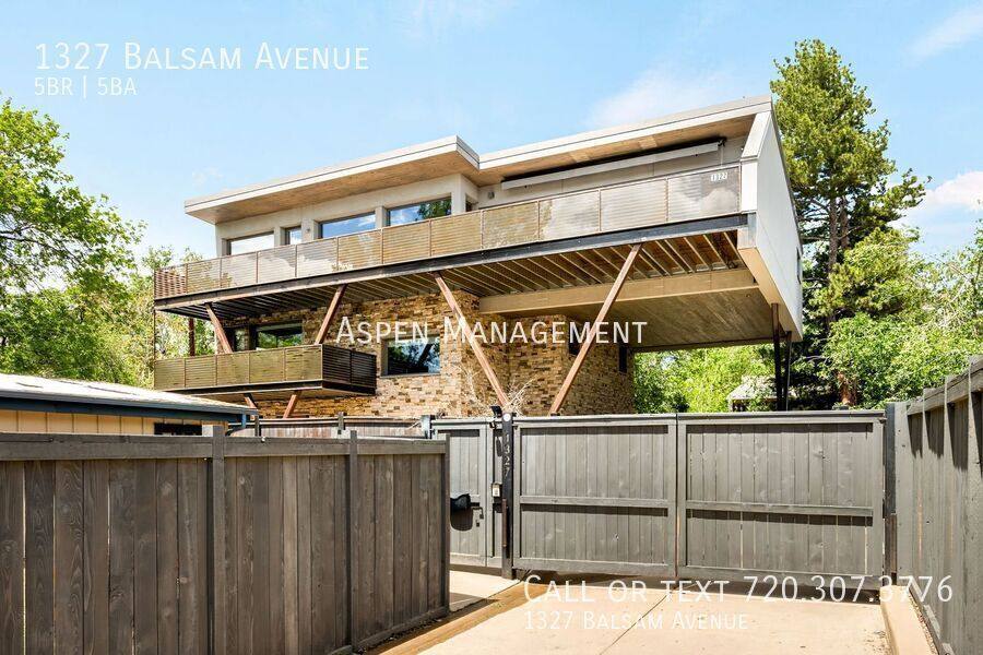 House for rent at 1327 Balsam Ave, Boulder, CO 80304