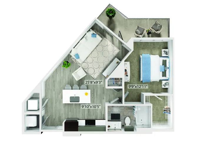 Apartment for rent at 1515 S Lamar Blvd #S3, Austin, TX 78704