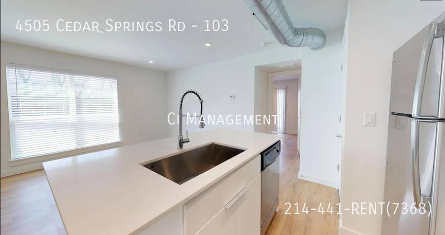 Apartment for rent at 4505 Cedar Springs Rd #103, Dallas, TX 75219