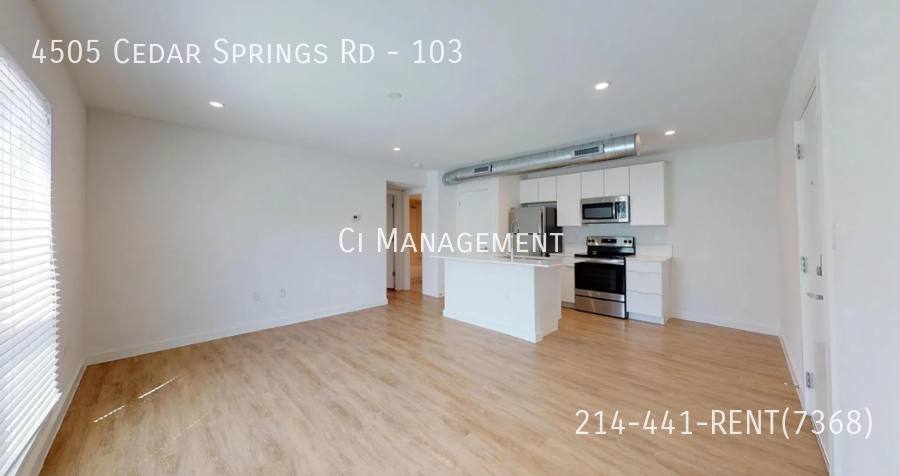 Apartment for rent at 4505 Cedar Springs Rd #103, Dallas, TX 75219