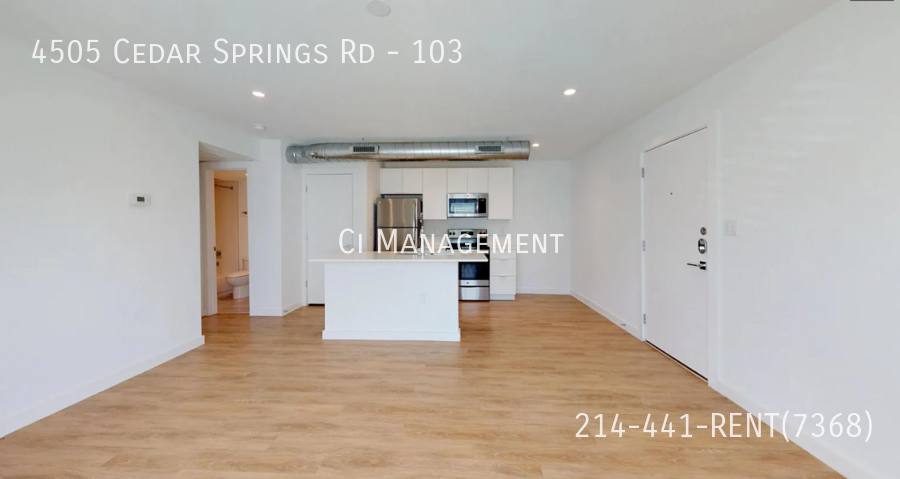 Apartment for rent at 4505 Cedar Springs Rd #103, Dallas, TX 75219