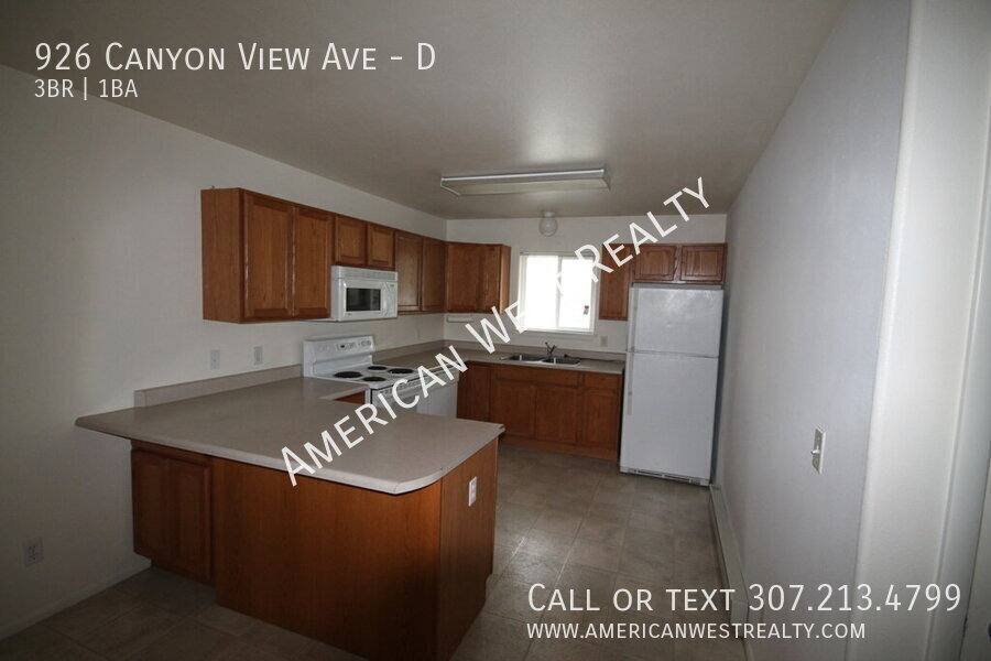 Apartment for rent at 926 Canyon View Ave #D, Cody, WY 82414